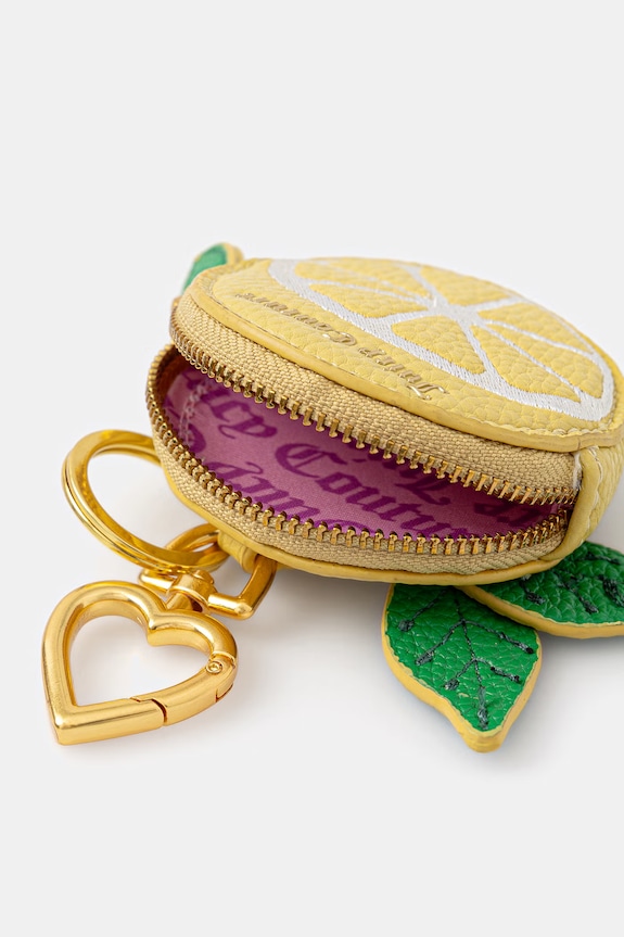 Juicy Couture kľúčenka dámska CHARM AEJ268625WVP žltá SS26