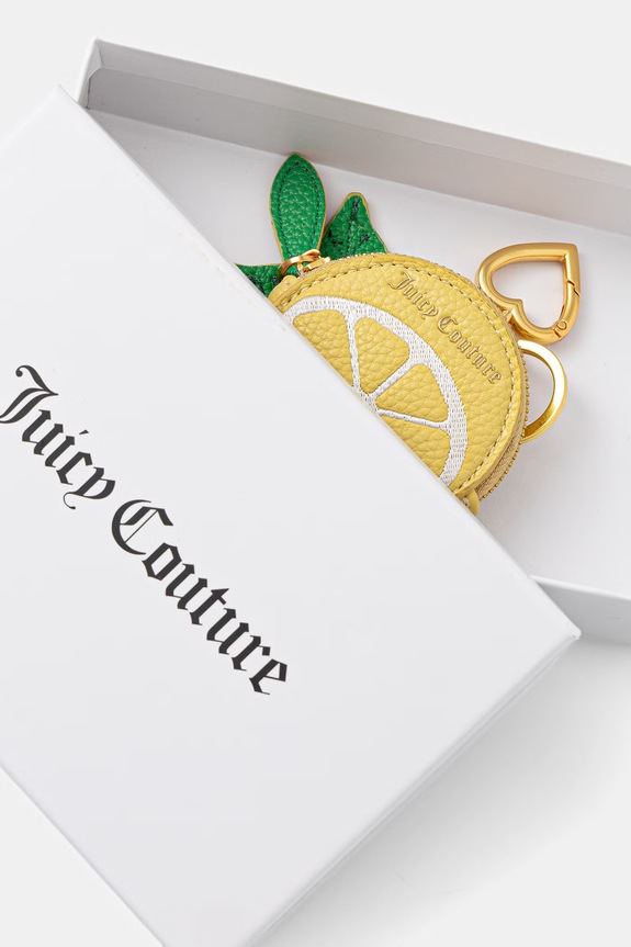 Doplnky Juicy Couture kľúčenka dámska CHARM AEJ268625WVP žltá