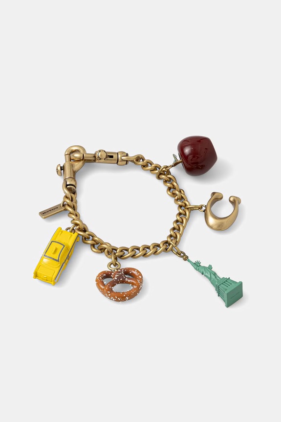 Coach Μπρελόκ γυναικείο χρυσαφί CEA17