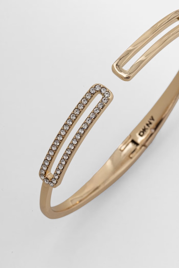 DKNY Βραχιόλι γυναικείο μεταλλικό 04B00358 χρυσαφί SS26