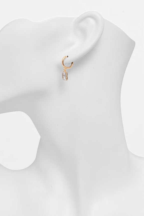 Kiegészítők Lauren Ralph Lauren női fém köbös cirkónium fülbevaló 14G01417 arany