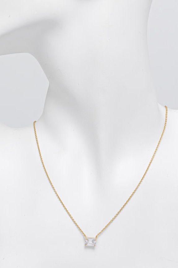 Kiegészítők Lauren Ralph Lauren női fém köbös cirkónium nyaklánc 14N00795 arany