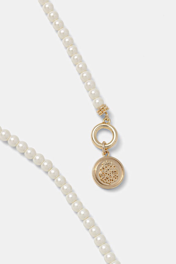 Doplnky Lauren Ralph Lauren náhrdelník dámsky 14N00798 biela