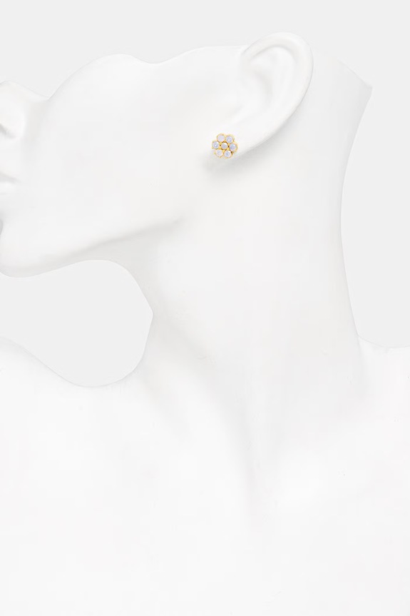 Accesorii HATTON LABS DAISY EARRING cercei de argint HL.S5.650.19.O/S aur