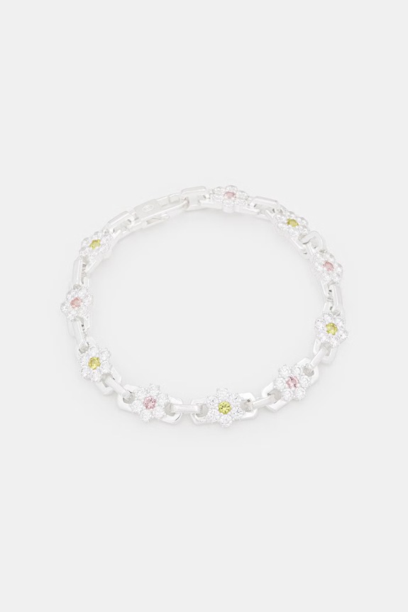 HATTON LABS DAISY BRACELET серебряный женский серебрянный HL.S5.B9.05.S8