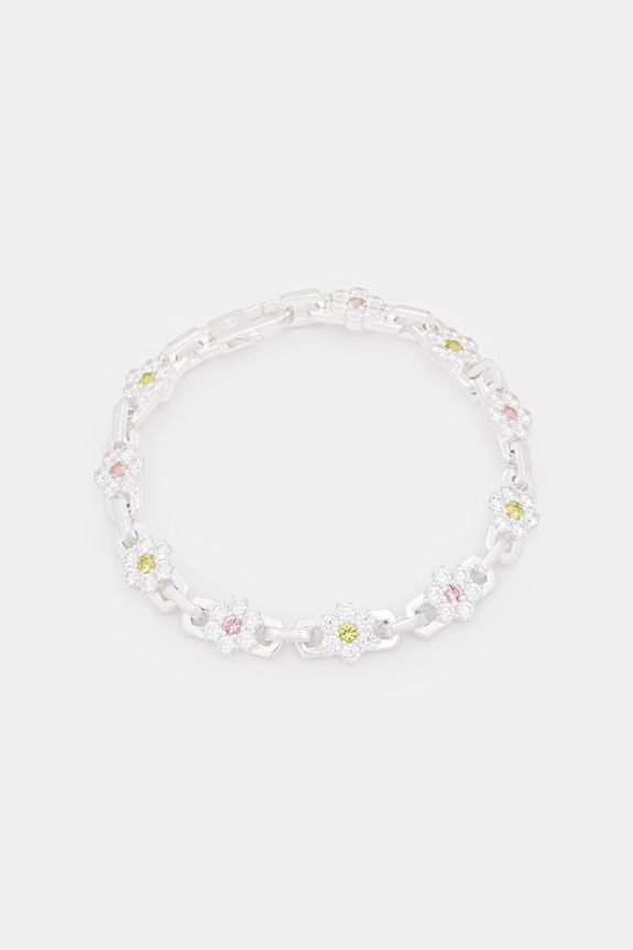HATTON LABS DAISY BRACELET серебряный женский серебрянный HL.S5.B9.05.S8