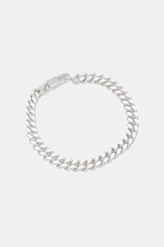 HATTON LABS CLASSIC CUBAN BRACELET L браслет серебряный для женщин серебрянный HL.W4.360.SL.S7.5