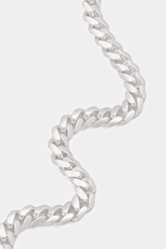 HATTON LABS Miami Cuban Chain M necklace silver Women's HL.W4.382.SL.S18 silver SS26