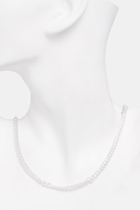Accessories HATTON LABS Miami Cuban Chain M necklace silver Women's HL.W4.382.SL.S18 silver