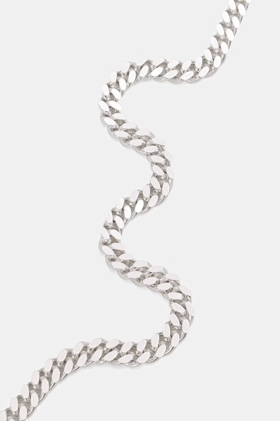 HATTON LABS CLASSIC CUBAN CHAIN L dámský stříbrný řetízek HL.W4.385.SL.S20 stříbrná SS26