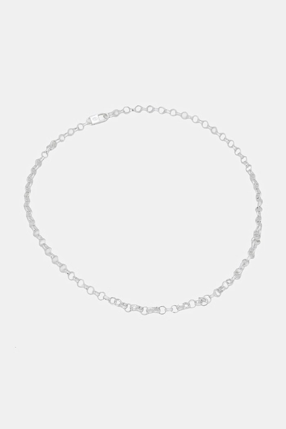 HATTON LABS DIAMOND CUT BELCHER CHAIN M намисто срібне жіноче срібний HL.W4.396.SL.S18