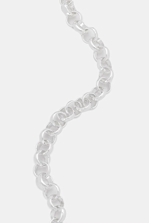 HATTON LABS DIAMOND CUT BELCHER CHAIN M намисто срібне жіноче HL.W4.396.SL.S18 срібний SS26