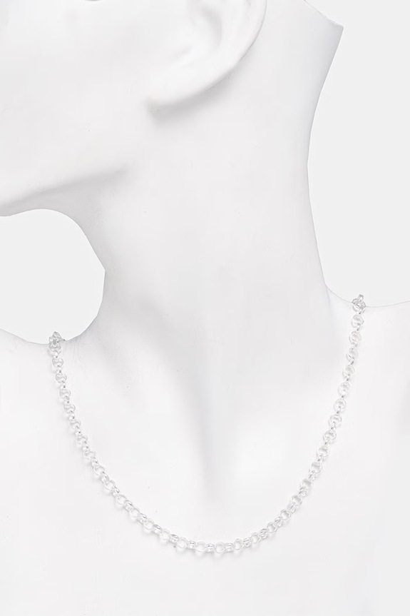 Аксесуари HATTON LABS DIAMOND CUT BELCHER CHAIN M намисто срібне жіноче HL.W4.396.SL.S18 срібний