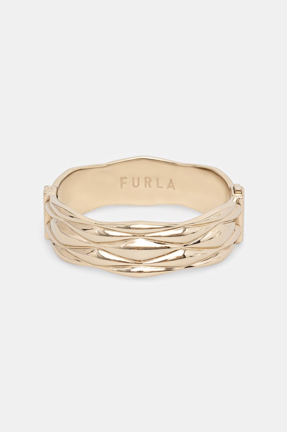 Furla bransoletka damska metalowa złoty FJ1502BT