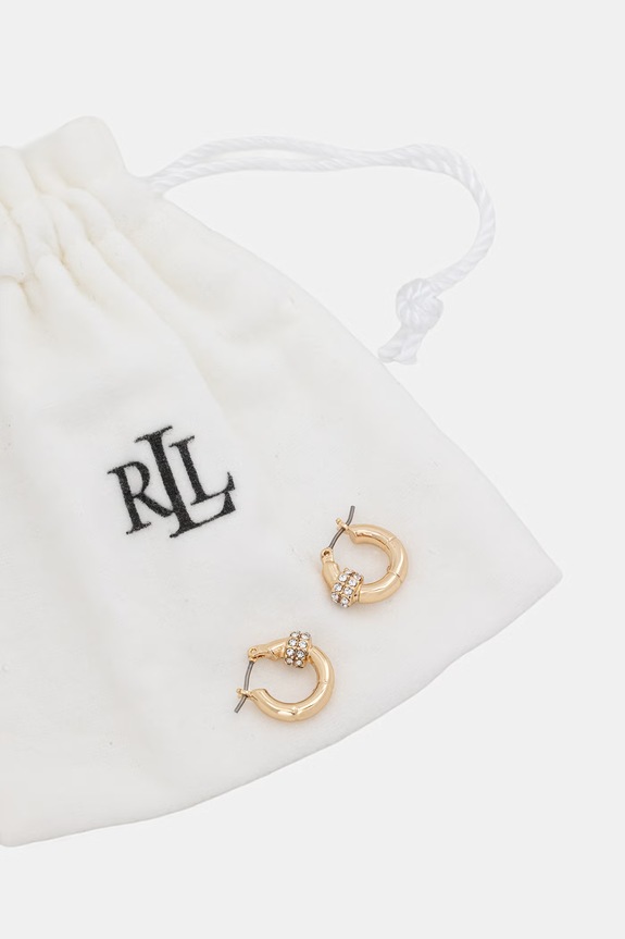Akcesoria Lauren Ralph Lauren kolczyki damskie metalowe LINDELLA 14G01462 złoty
