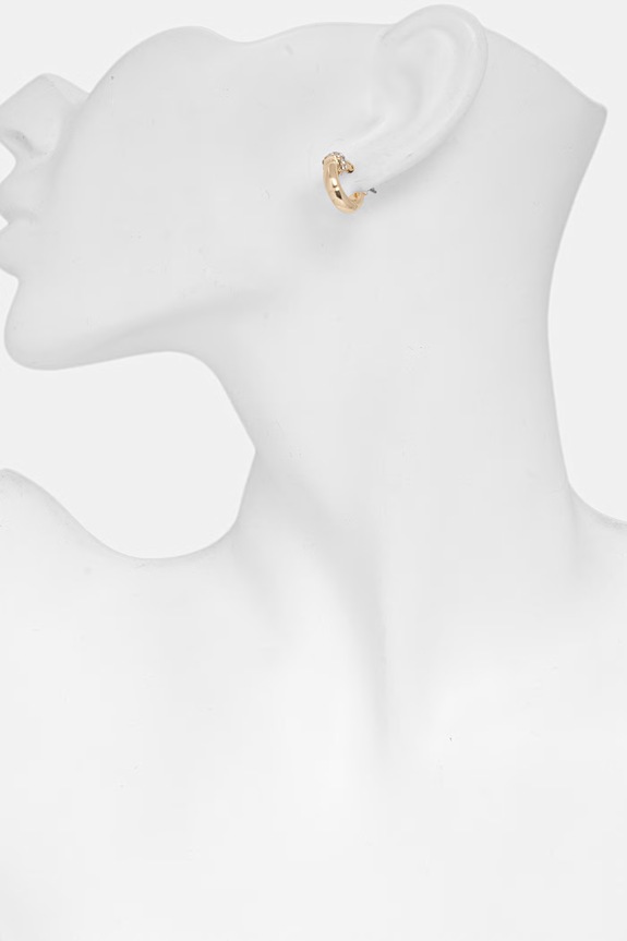 Lauren Ralph Lauren kolczyki damskie metalowe LINDELLA złoty 14G01462