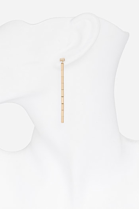 Akcesoria Lauren Ralph Lauren kolczyki damskie metalowe LINDELLA 14G01448 złoty