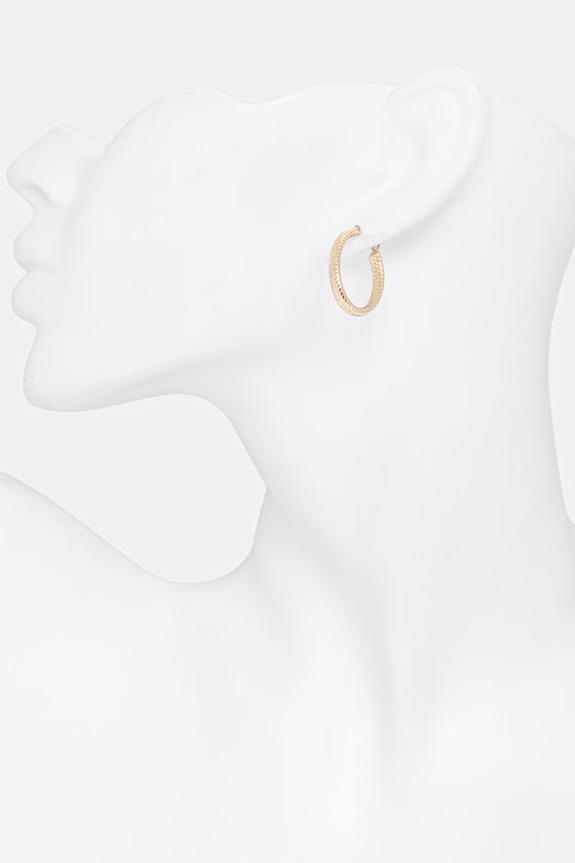 Lauren Ralph Lauren kolczyki damskie metalowe DONNELLY złoty 14G01468