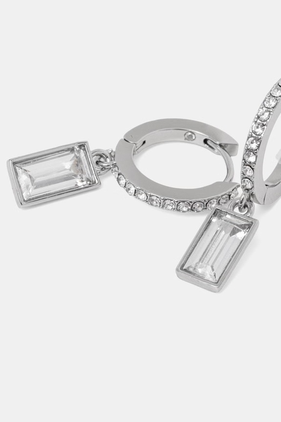 Lauren Ralph Lauren cercei pentru femei, din metal cu zirconiu cubic ELYSE 14G01459 argintiu SS26
