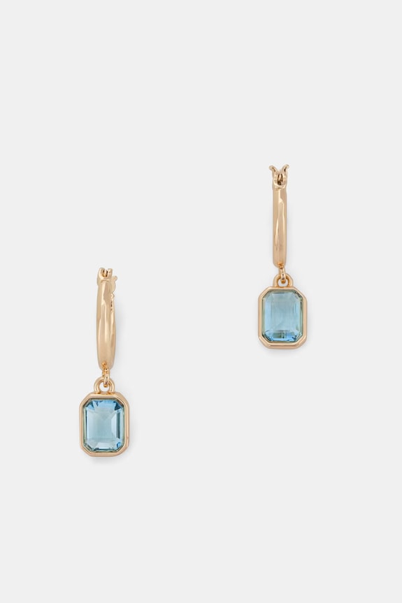 Lauren Ralph Lauren náušnice dámske kovové POSEY zlatá 14G01463