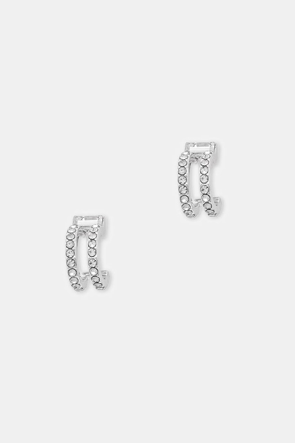 DKNY cercei pentru femei, din metal JUNA argintiu 04G00946