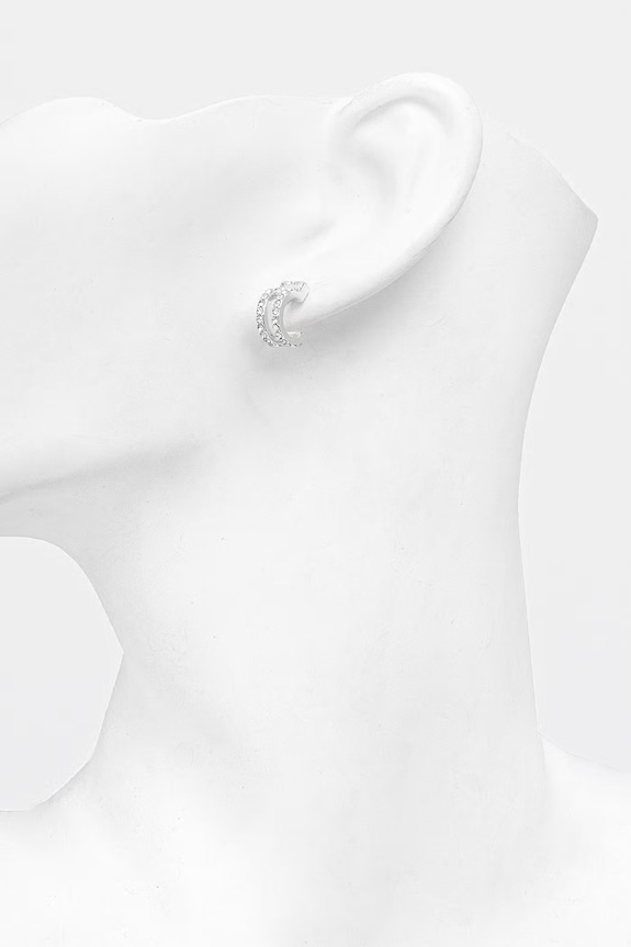 Accesorii DKNY cercei pentru femei, din metal JUNA 04G00946 argintiu