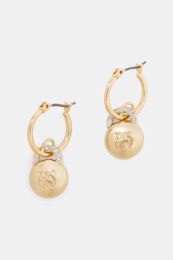 DKNY cercei pentru femei HAILEY aur 04G00948