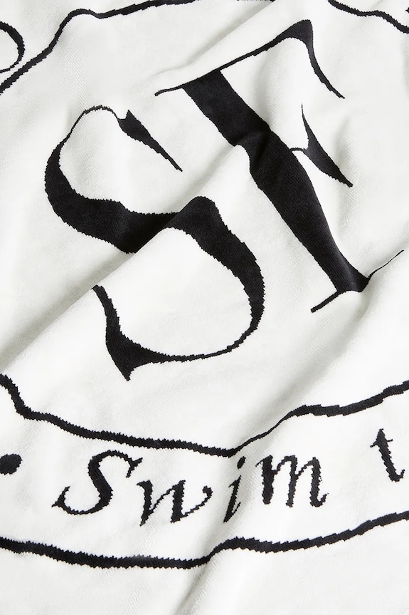 Accesorii Seafolly prosop de plajă bumbac Heritage 72142.TL bej