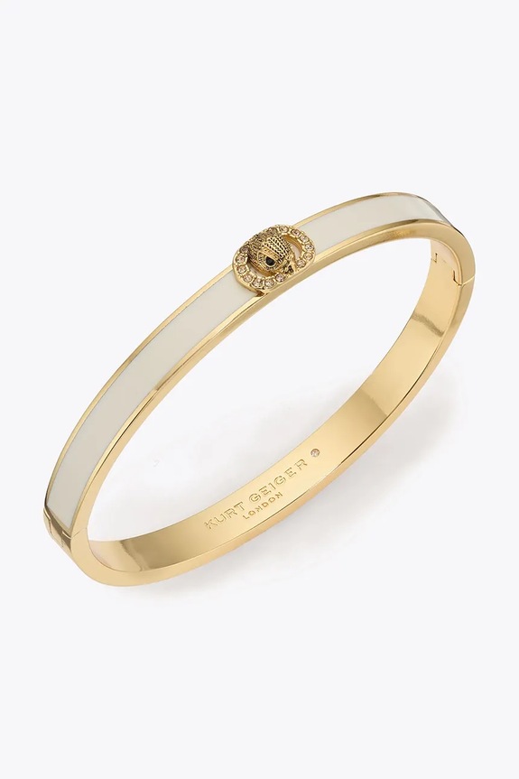 Kurt Geiger London bransoletka damska Chelsea Bangle beżowy 5620650429