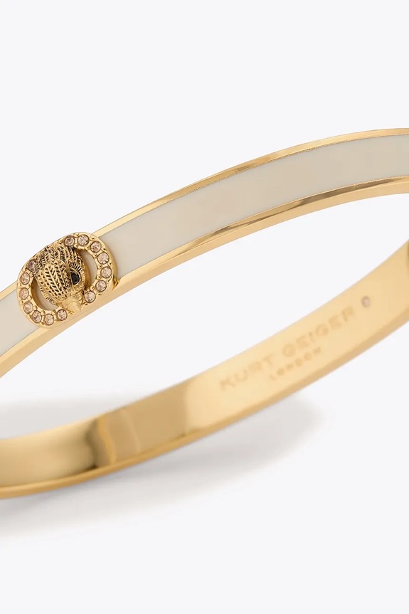 Kurt Geiger London bransoletka damska Chelsea Bangle 5620650429 beżowy SS26