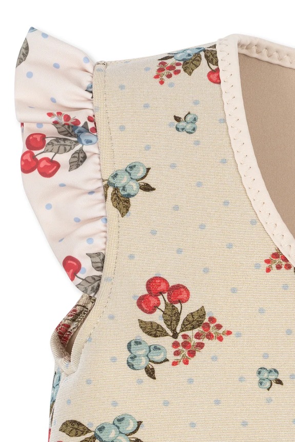 Dievča Detská plavecká vesta Konges Sløjd AVERY SWIM VEST KS104652.PPY2 béžová