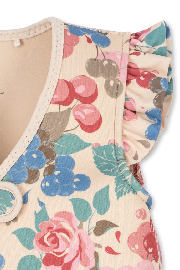 Dievča Detská plavecká vesta Konges Sløjd AVERY SWIM VEST KS104652.PPY2 viacfarebná