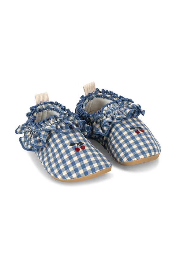 Παιδικά παπούτσια νερού Konges Sløjd FRESIA FRILL SWIM SHOES μπλε KS104831.PPY2