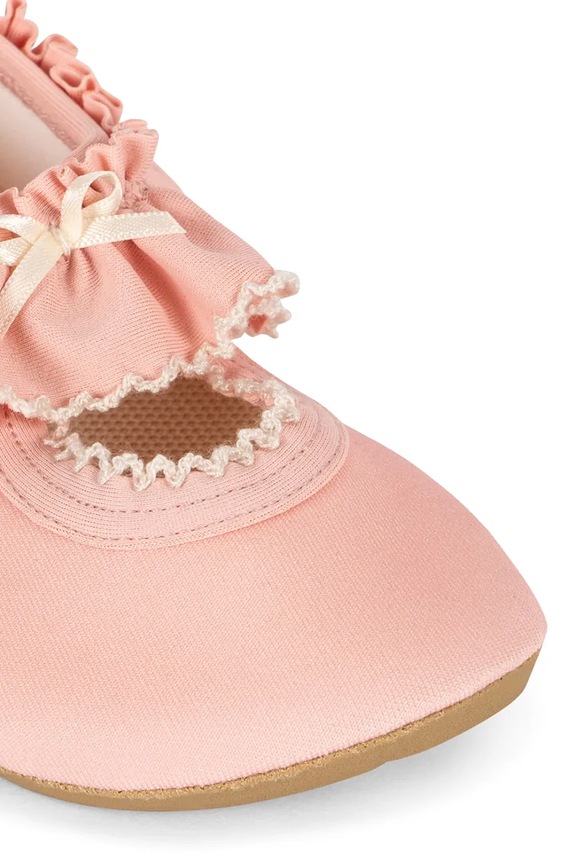 Dziewczynka Konges Sløjd buty do wody dziecięce KITTY FRILL SWIM SHOES KS104917.PPY2 różowy