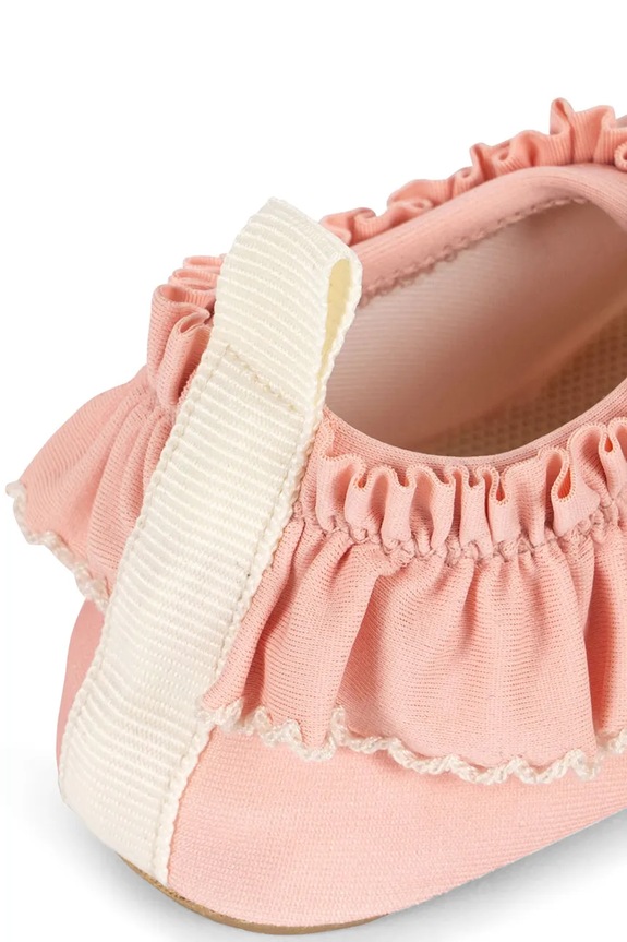 Konges Sløjd buty do wody dziecięce KITTY FRILL SWIM SHOES różowy KS104917.PPY2