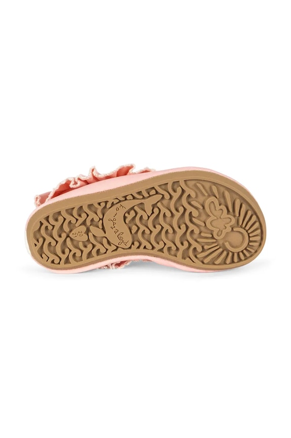 Konges Sløjd buty do wody dziecięce KITTY FRILL SWIM SHOES KS104917.PPY2 różowy