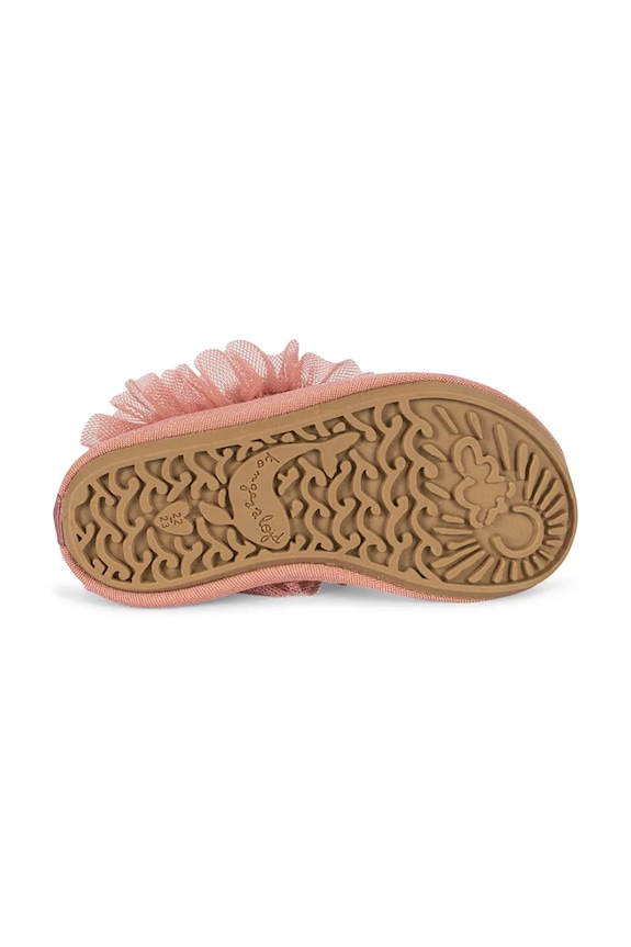 Konges Sløjd pantofi de apă pentru copii AMANDINE FRILL SWIM SHOES KS104632.PPY2 roz