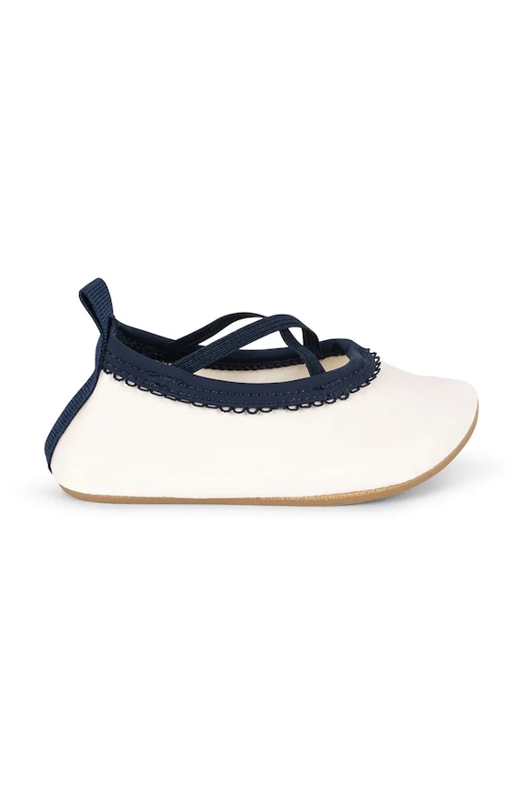 Konges Sløjd pantofi de apă pentru copii VILJA SWIM SHOES KS105122.PPY2 alb SS26