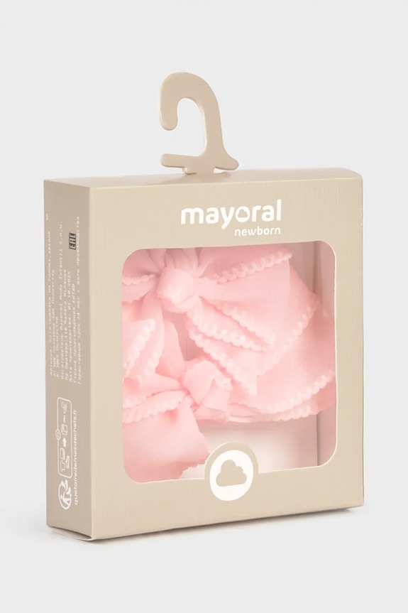 Lány Mayoral Newborn gyerek fejpánt és hajcsat 9079.2P.Newborn.PPY2 rózsaszín