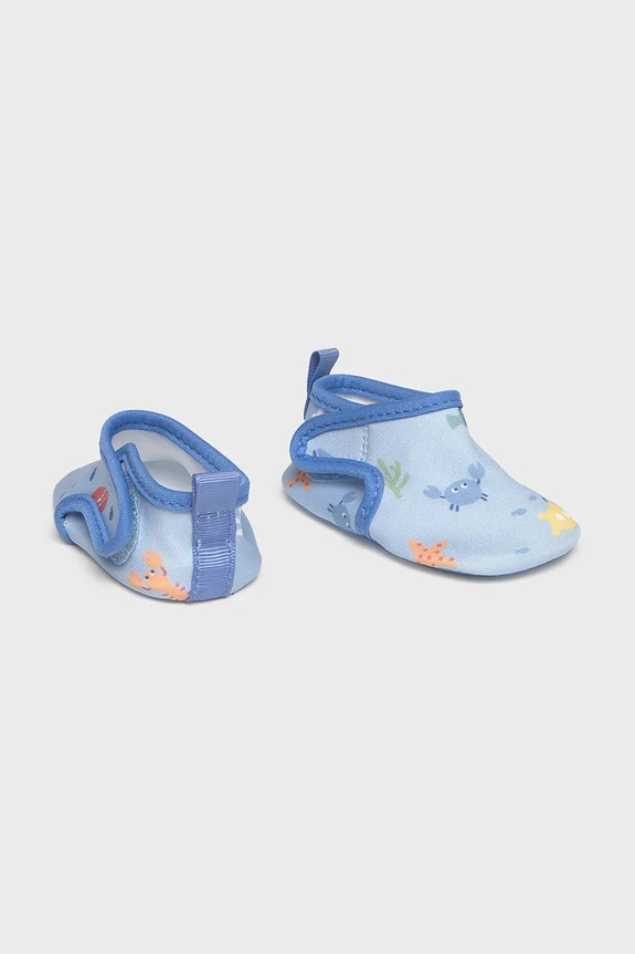 Dziewczynka Mayoral Newborn buty niemowlęce 9095.2Q.Newborn.PPY2 niebieski