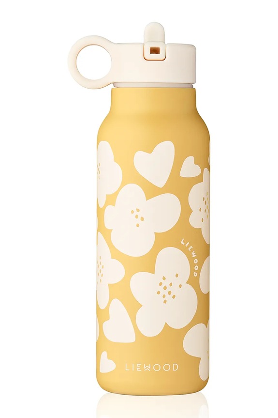 Liewood butelka termiczna dla dzieci Falk Water Bottle 350 ml żółty LW19617.G.PPY2