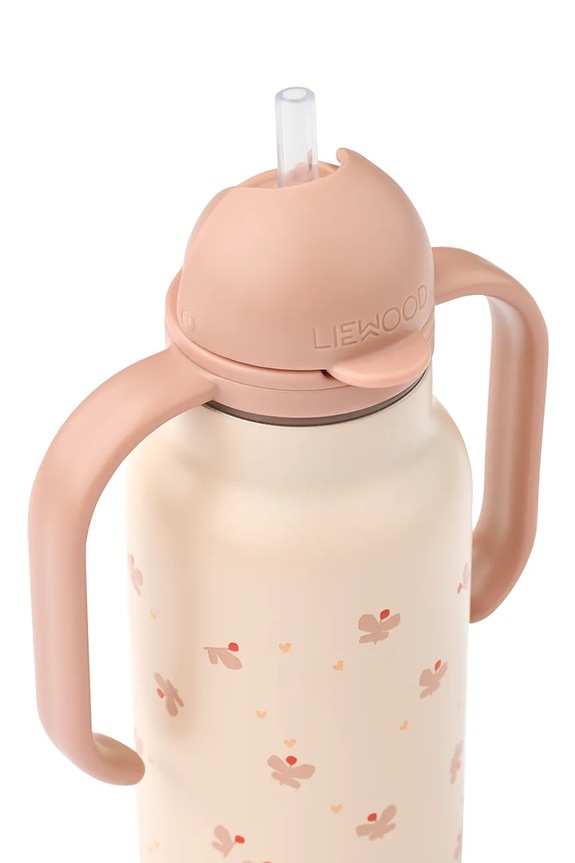Detská fľaša Liewood Kimmie Water Bottle 250 ml ružová LW19618.G.PPY2