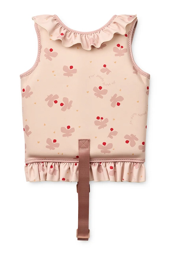 Liewood plavecká vesta Dove Swim Vest w Frill LW20501.PPY2 ružová SS26