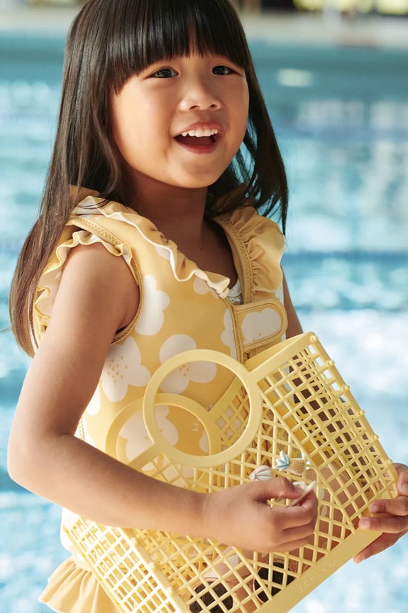 Liewood plavecká vesta Dove Swim Vest w Frill LW20501.PPY2