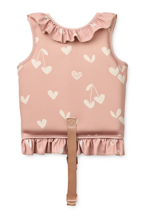 Liewood plavecká vesta Dove Swim Vest w Frill LW20501.PPY2 ružová SS26