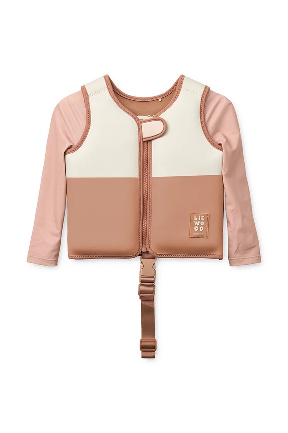 Liewood plavecká vesta Dove Swim Vest w Sleeves LW20502.G.PPY2 ružová SS26
