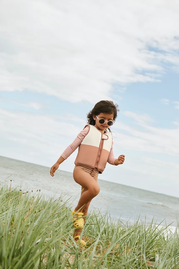 Liewood plavecká vesta Dove Swim Vest w Sleeves LW20502.G.PPY2