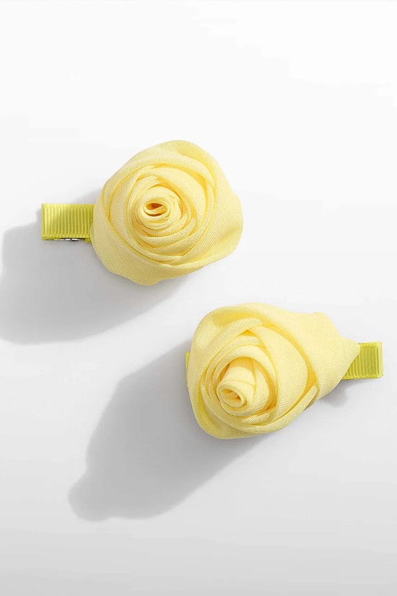 Abel&Lula spinki do włosów dziecięce 2-pack 5469.1.Bizuteria.PPY2 żółty SS26
