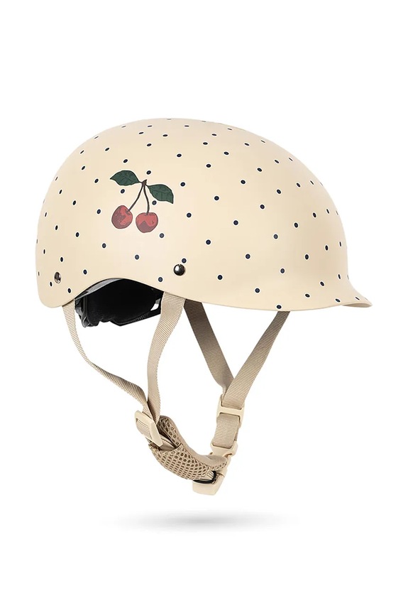 Otroška čelada Konges Sløjd BICYCLE HELMET NAVY DOT bež KS104699.PPY2