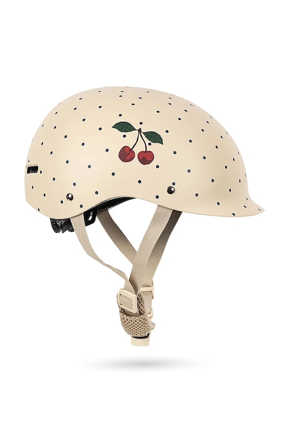 Otroška čelada Konges Sløjd BICYCLE HELMET NAVY DOT KS104699.PPY2 bež SS26